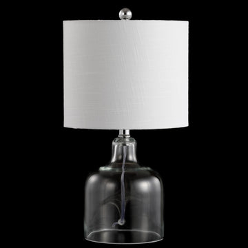 Gemma 19" Glass Bell LED Table Lamp - JONATHAN Y